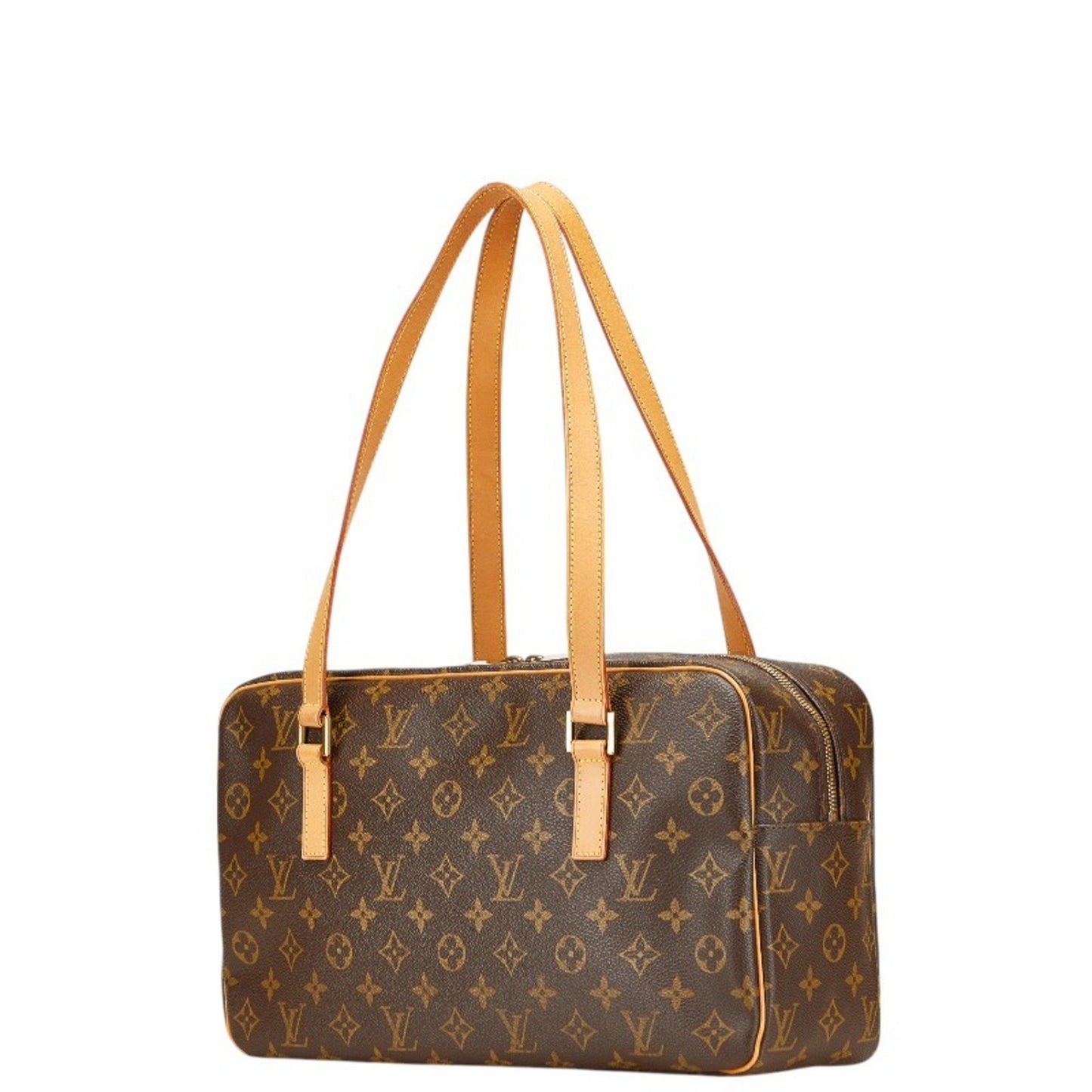 Louis Vuitton Monogram Cite Gm Handbag/Shoulder Bag M51181 Brown Leather