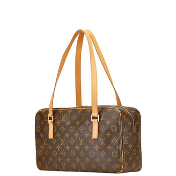 Louis Vuitton Monogram Cite Gm Handbag/Shoulder Bag M51181 Brown Leather