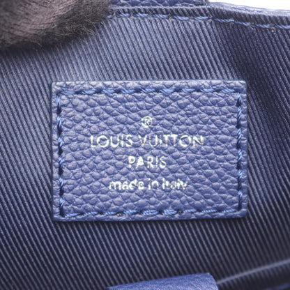 Louis Vuitton Randonne Pm Shoulder Bag In Leather And Coated Canvas With Monogram Bandana