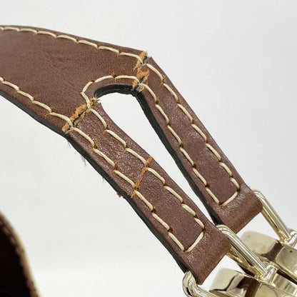 Gucci Gg Canvas Shoulder Bag 203503 Brown