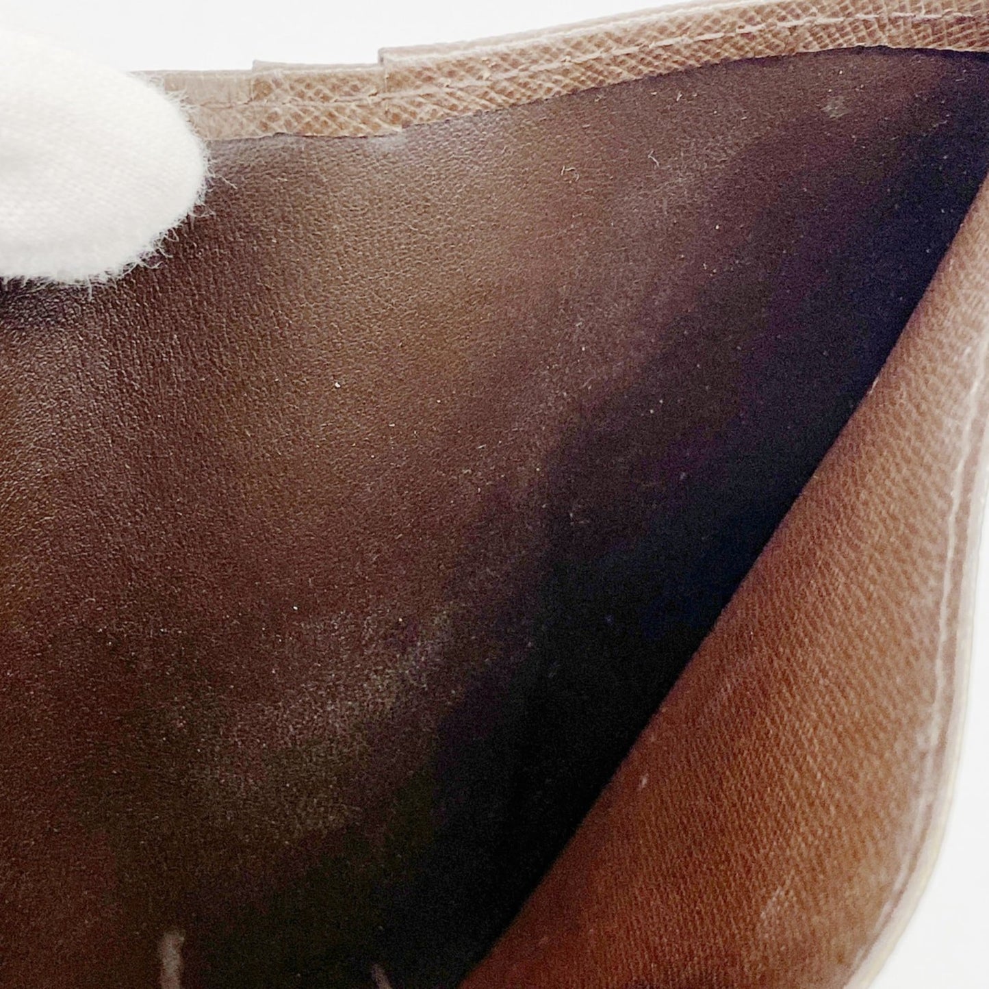 Louis Vuitton Damier Porte Monnaie Billet Tresor Wallet N61730 Ebene