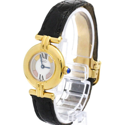 Cartier Must Colisee Vermeil Gold Plated
