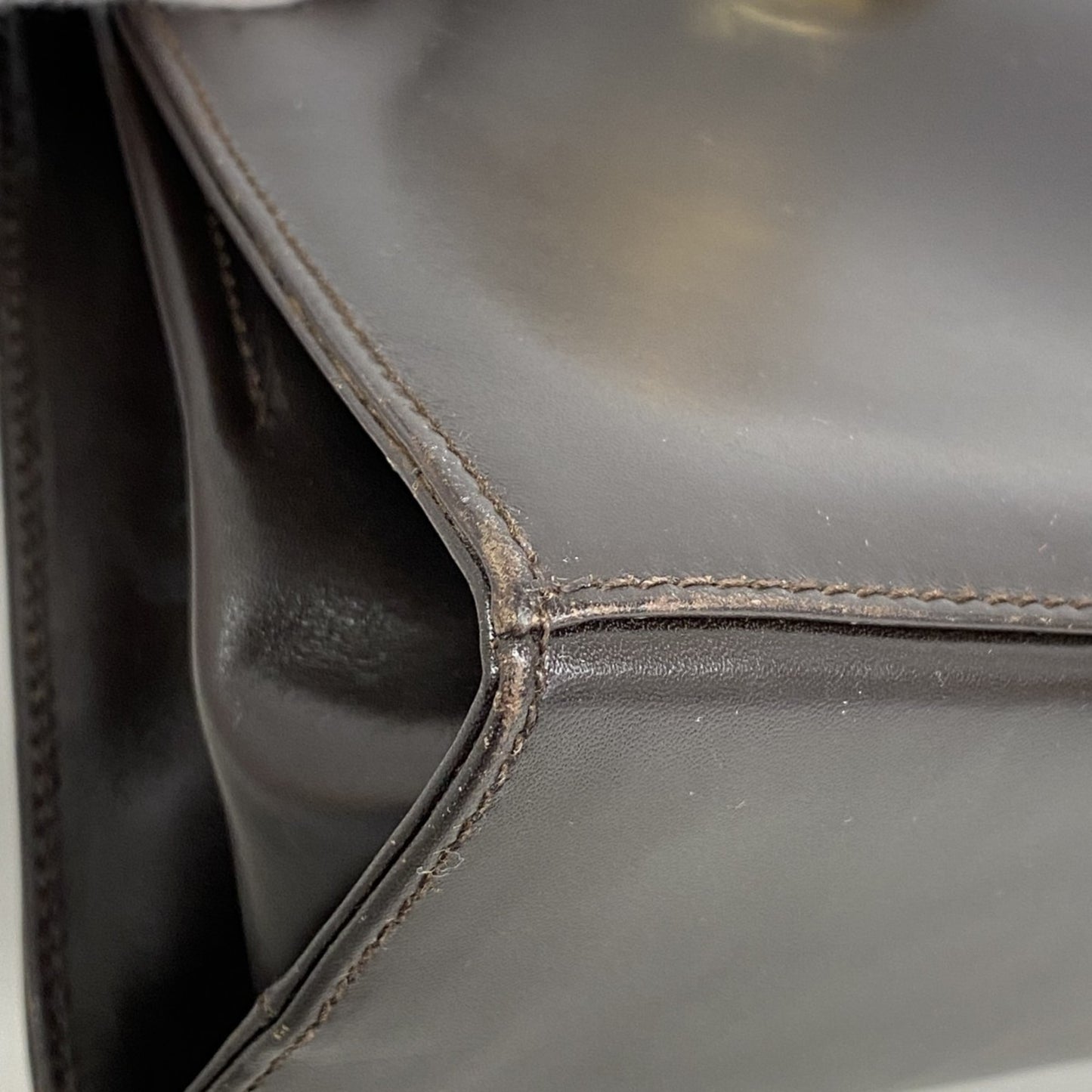 Salvatore Ferragamo Gancini Leather Handbag