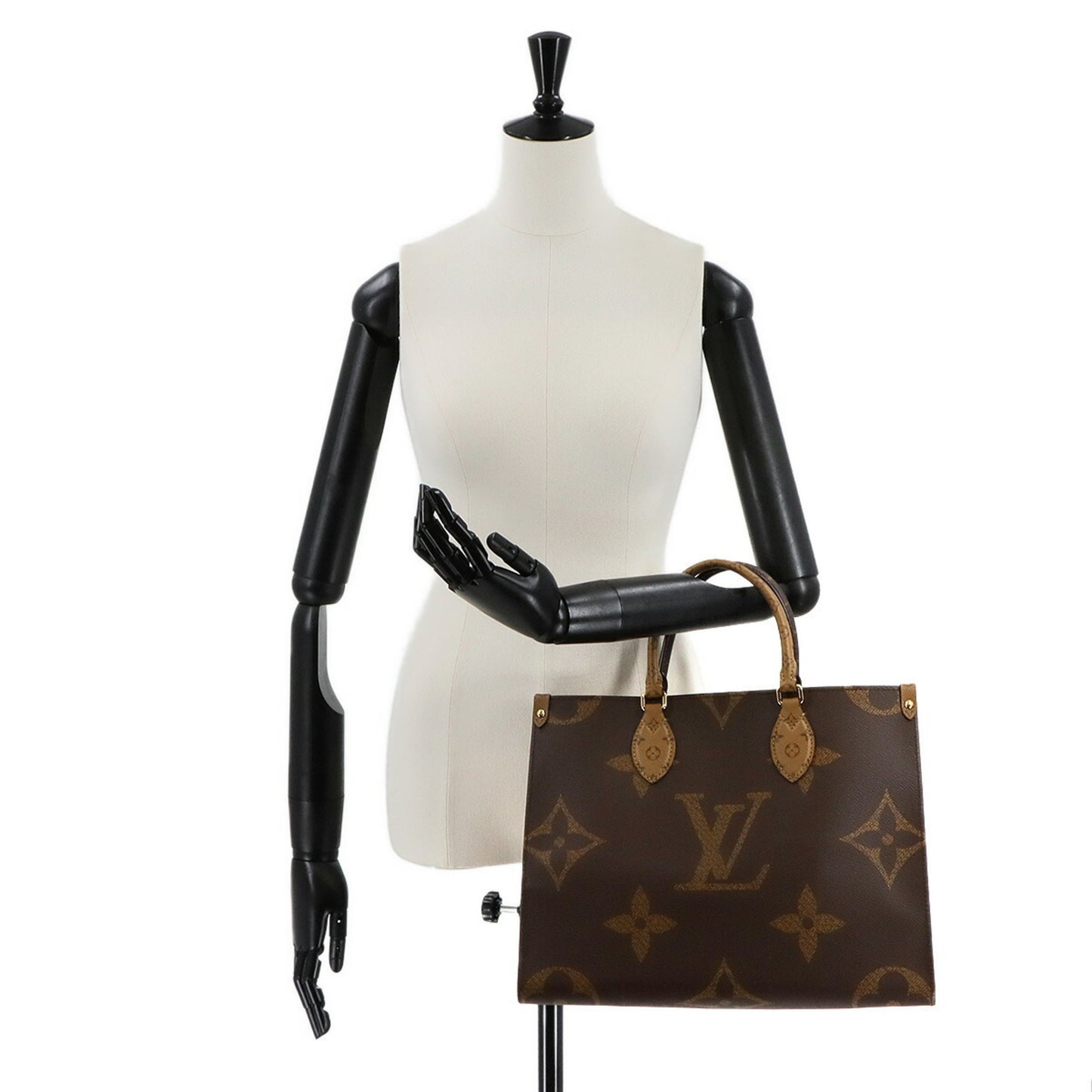 Louis Vuitton Giant Monogram Onthego Mm 2-Way Tote/Shoulder Bag M45321 Rfid
