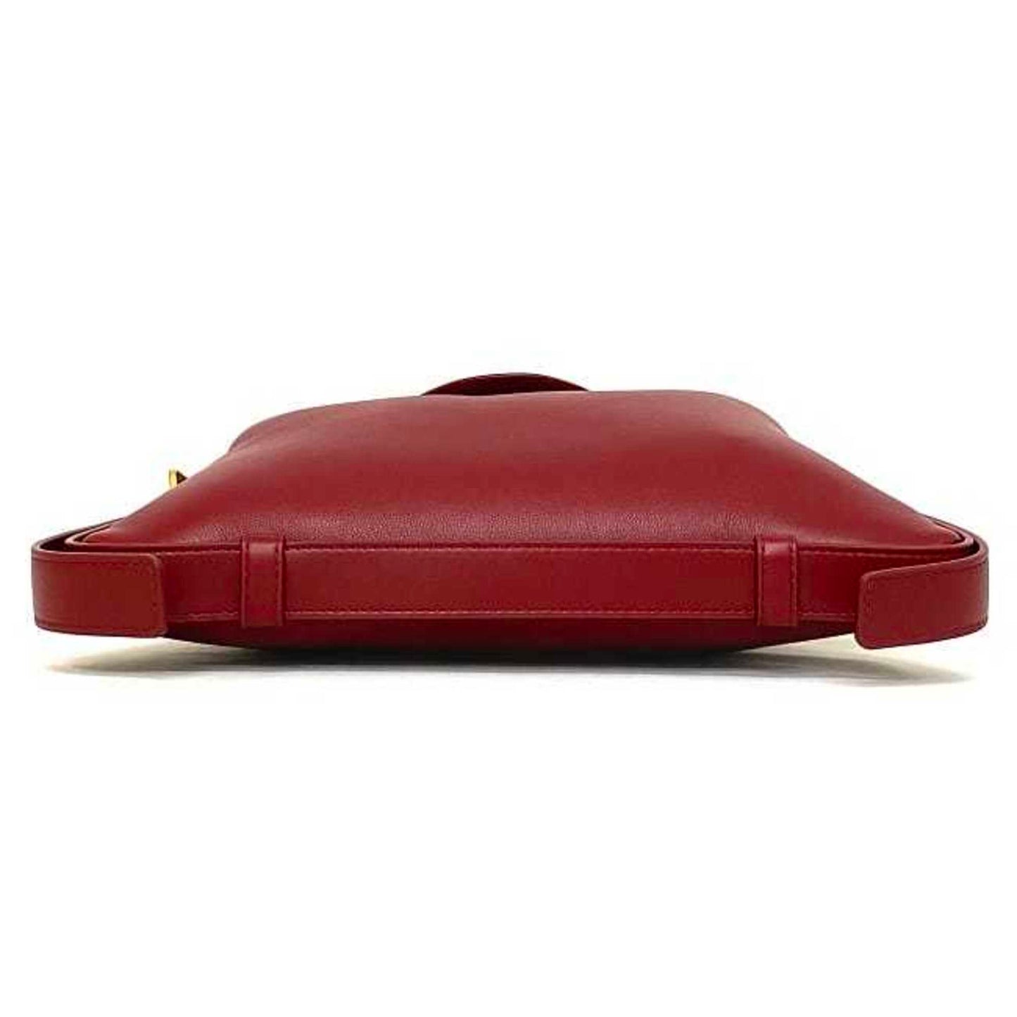 Bottega Veneta Handbag Cradle Bordeaux Gold 680058 Lambskin Leather Bottega Veneta Side Triangle