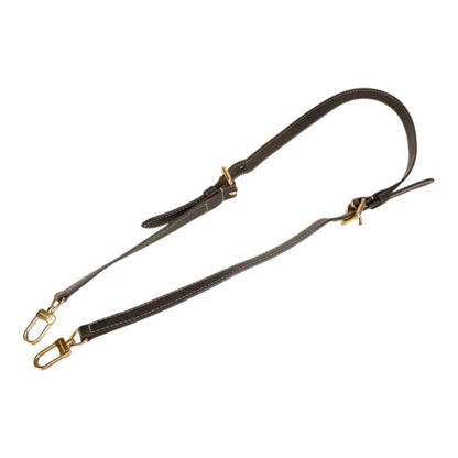 Louis Vuitton Shoulder Strap Brown Leather