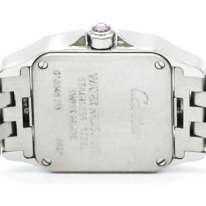 Polished Cartier Santos Demoiselle Pink Mop Dial