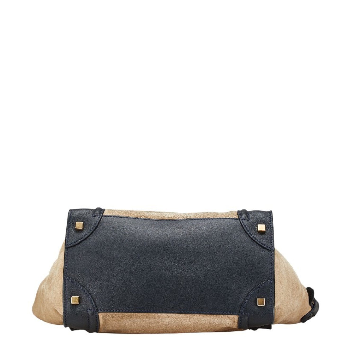 Celine Luggage Mini Shopper Handbag Tote Bag In Beige