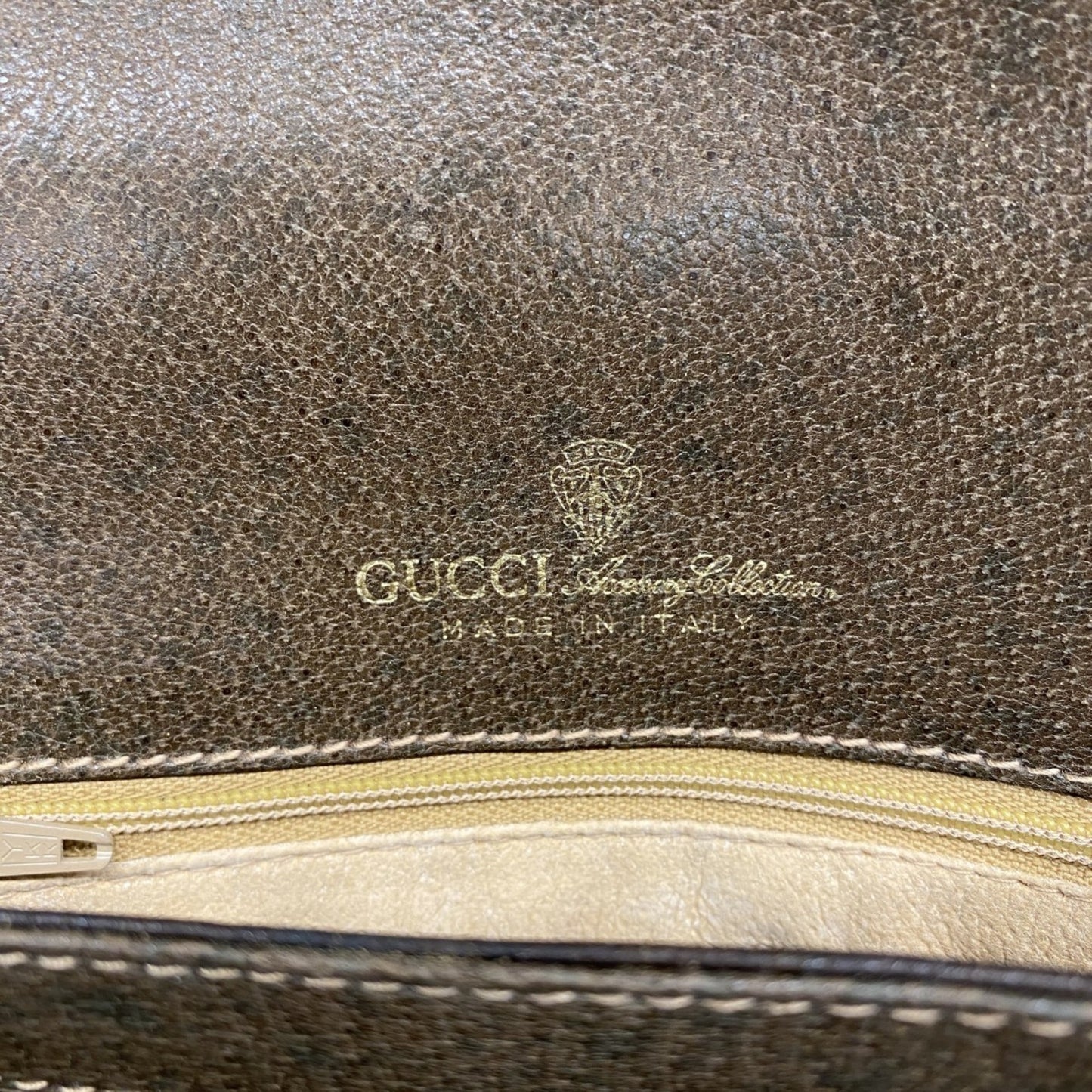 Gucci Gg Supreme Shoulder Bag 14 01 4084 Brown