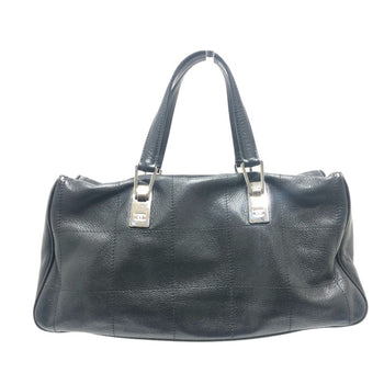 Chanel Chanel Chocolate Bar Mini Boston Bag Handbag Back Soft Caviar Skin