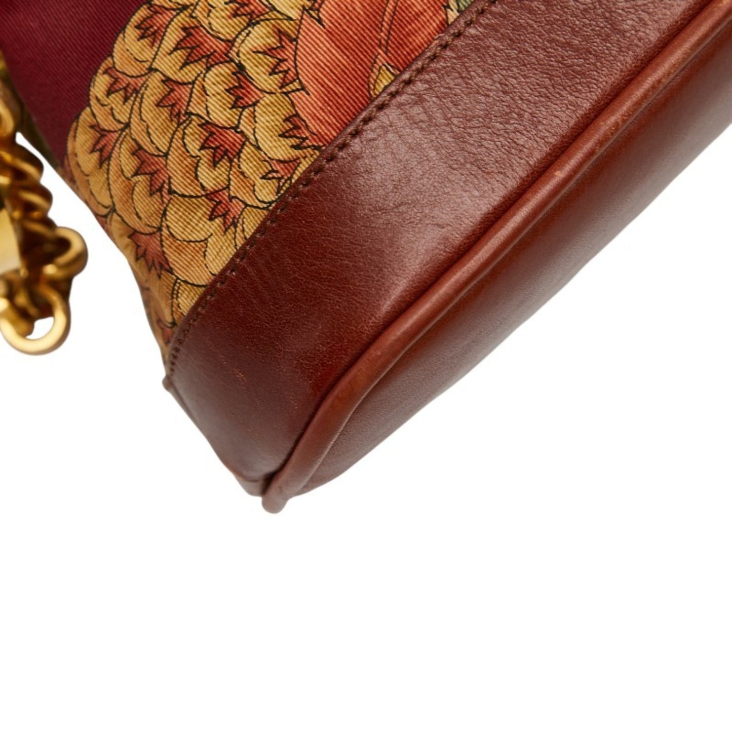 Salvatore Ferragamo Botanical Print Handbag/Shoulder Bag