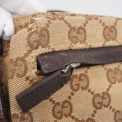 Gucci Gg Canvas Waist Bag 28566 Brown
