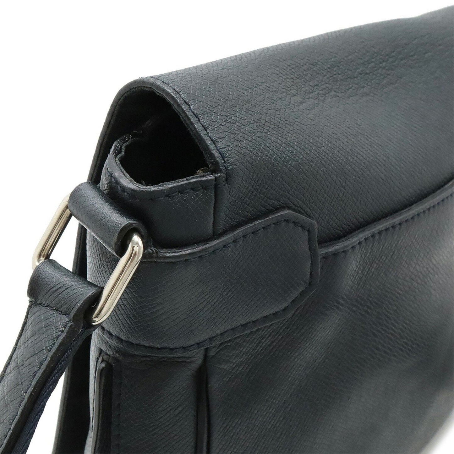 Louis Vuitton Louis Vuitton Taiga Roman Pm Shoulder Bag Leather Ardoise Black M32852