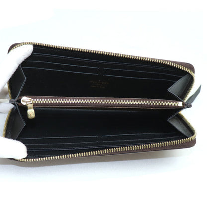 Louis Vuitton Louis Vuitton Portefeuille Clemence Long Wallet Round Monogram Reverse Brown M82336