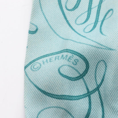 Hermes Herms Twilly Silk Scarf For Women