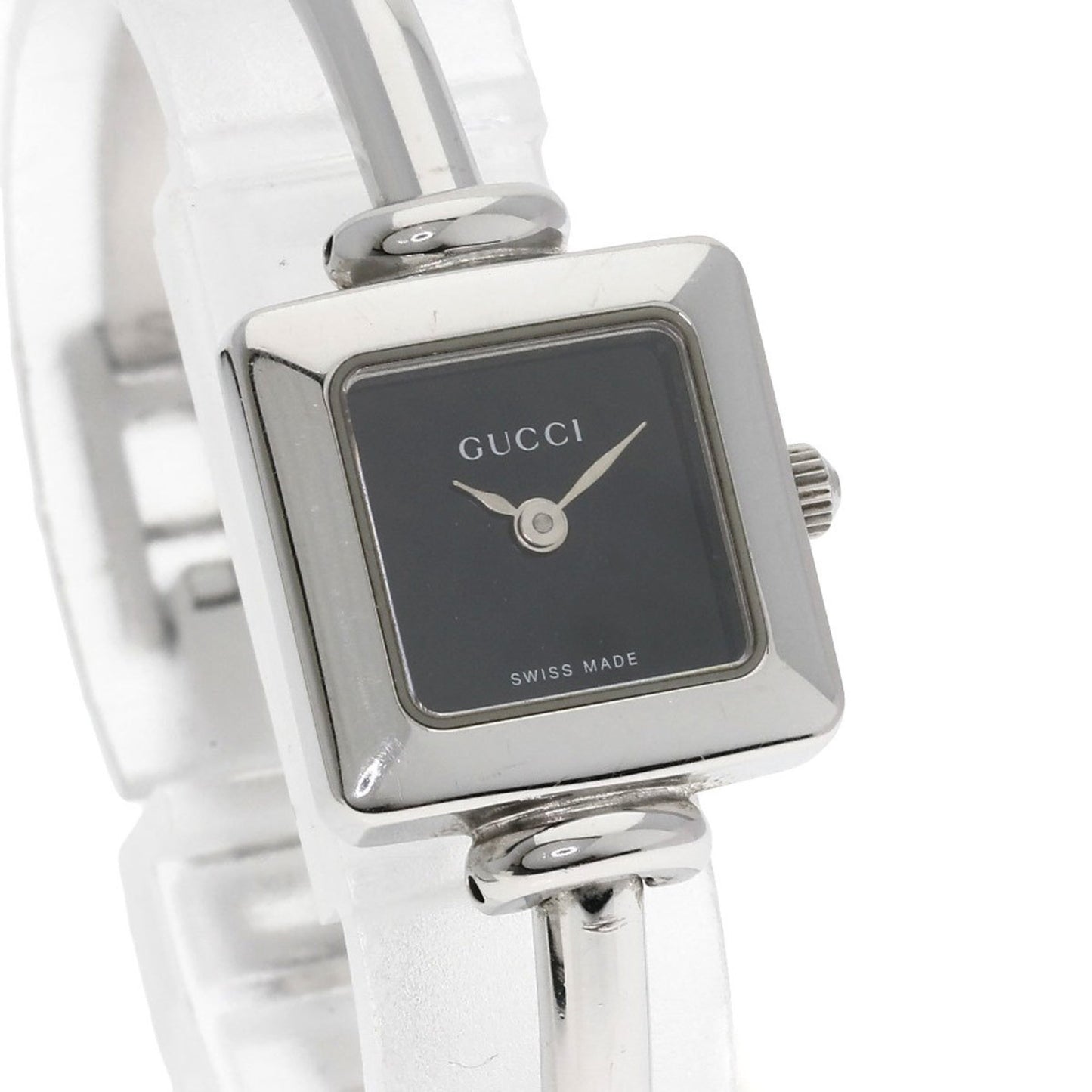 Gucci 1900L Square Face Watch Stainless Steel/Ss