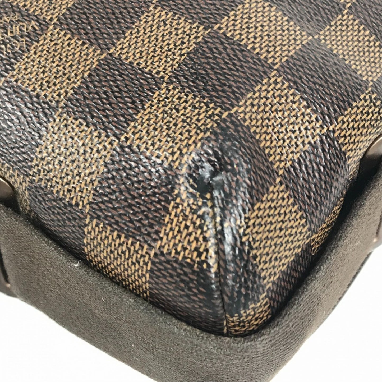 Louis Vuitton N51211 Damier Brooklyn Mm Crossbody Flap Messenger Bag/Shoulder Bag In Canvas