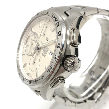 Tag Heuer Cat2011 Link Caliber 16 Chronograph Automatic Watch Stainless Steel