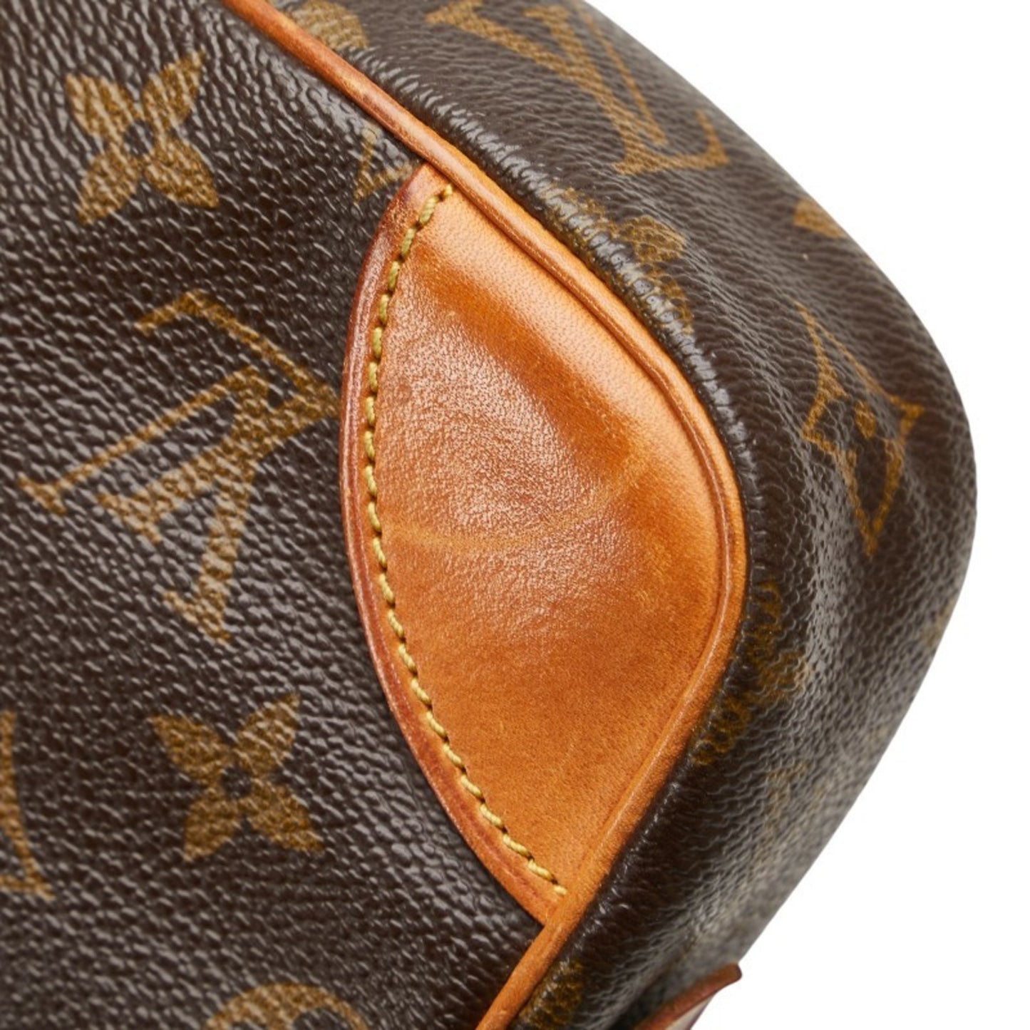 Louis Vuitton Monogram Marly Dragonne Gm Second Bag M51825 Brown Leather