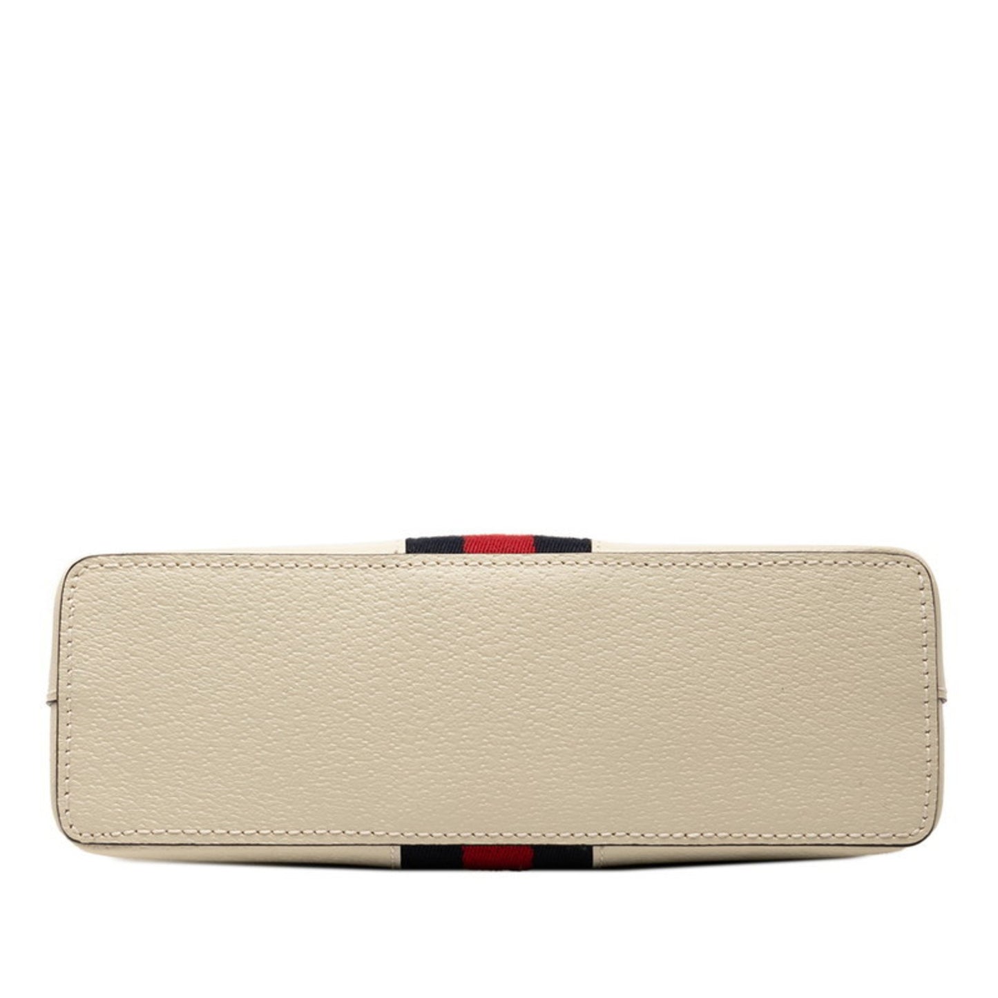 Gucci Ophidia Shoulder Bag 499621 White Leather