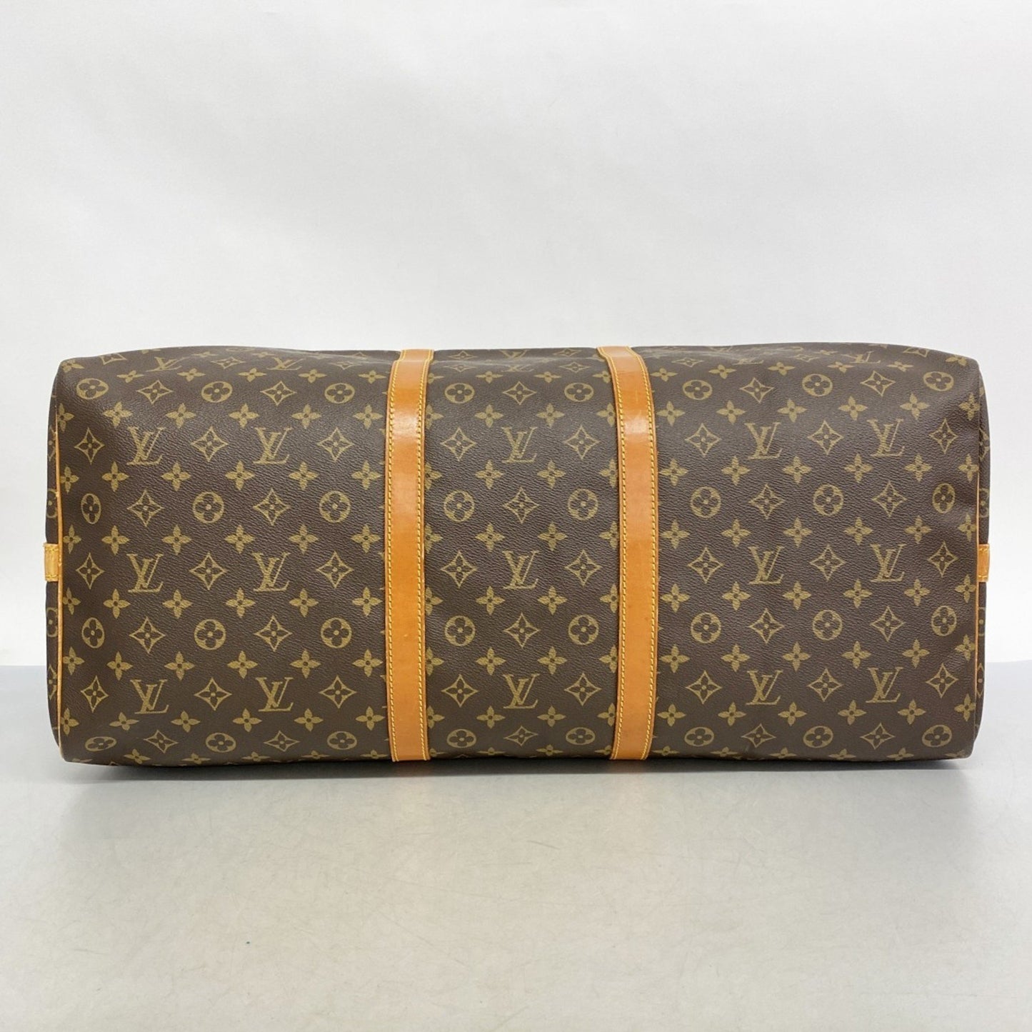 Louis Vuitton Monogram Keepall Bandouliere 60 Boston Bag M41412 Brown
