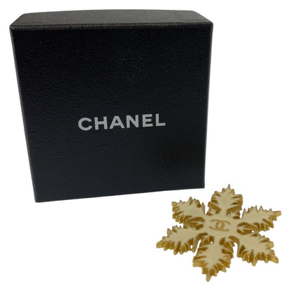 Chanel Brooch White