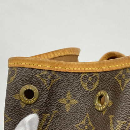 Louis Vuitton Monogram Montsouris Gm Backpack M51135 Brown