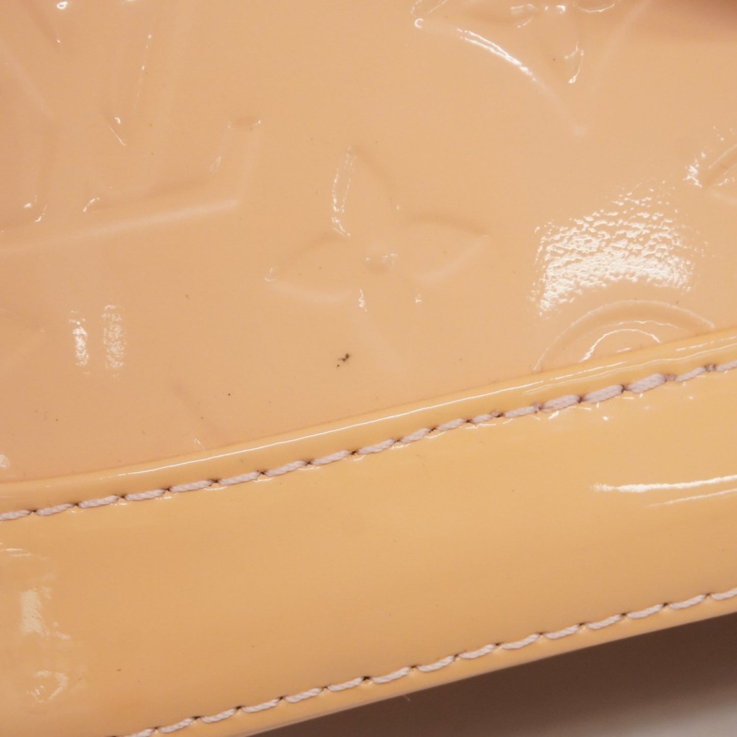 Louis Vuitton Vernis Alma Bb Handbag M50415 Rose Ballerine 2-Way Bag