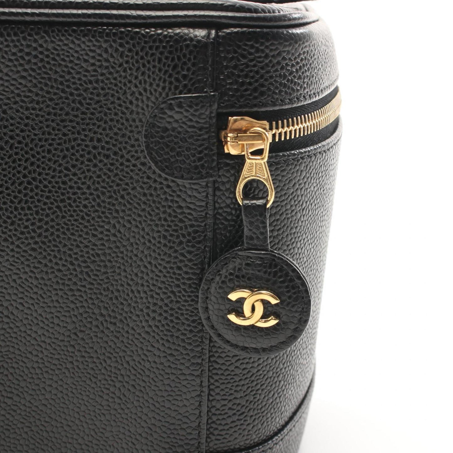 Chanel Coco Mark Handbag Leather