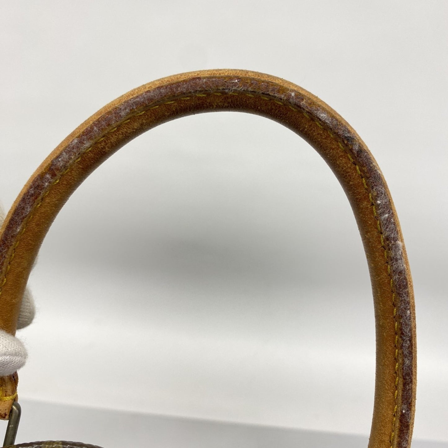 Louis Vuitton Monogram Sac Plat Tote Bag M51140 Brown