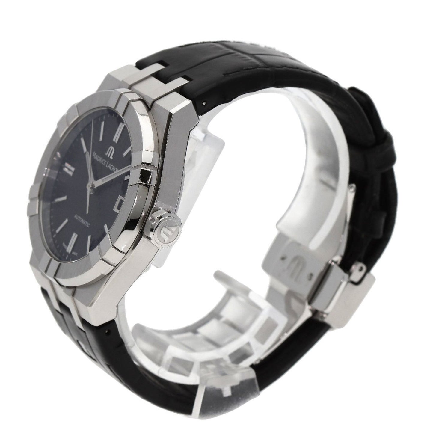 Maurice Lacroix Ai6007 Aicon 39Mm Stainless Steel/Leather