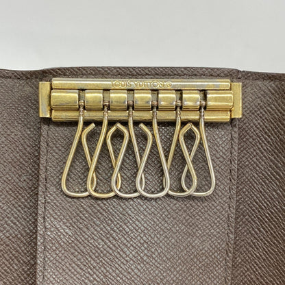 Louis Vuitton Damier Multicle 6 Key Case N62630 Ebene