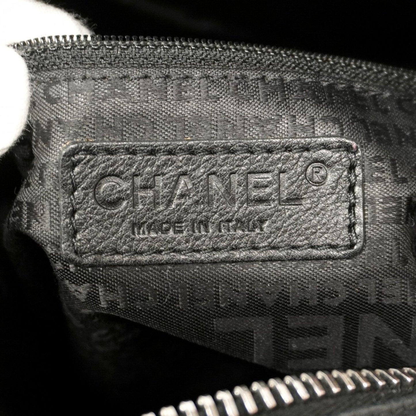 Chanel Chocobar Leather Shoulder Bag