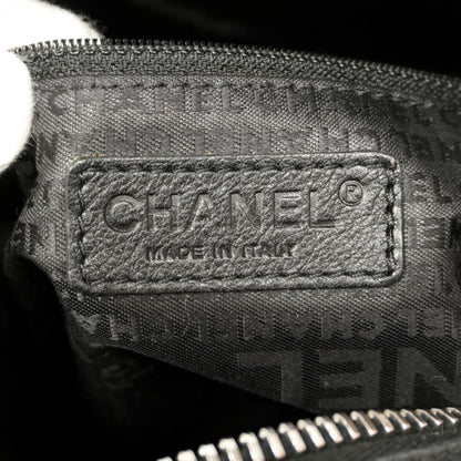 Chanel Chocobar Leather Shoulder Bag