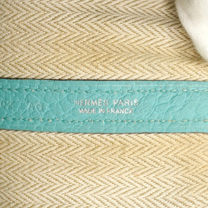 Hermes Herms Garden Pm Country Blue Atoll Tote Bag