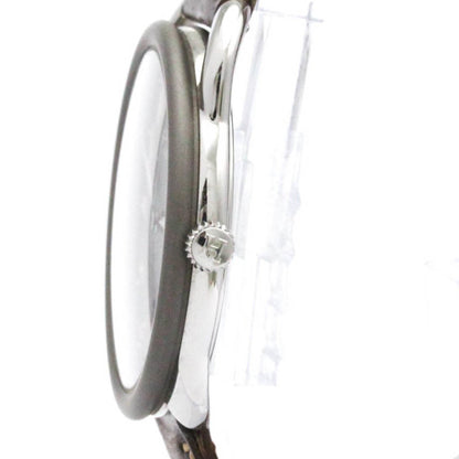 Hermes Arceau Gm Steel Leather Automatic