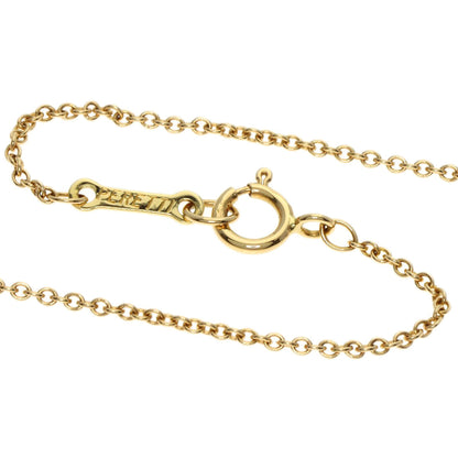 Tiffany Teardrop Diamond Necklace In 18K Yellow Gold