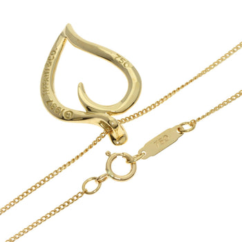 Tiffany Leaf Heart Necklace