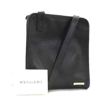 Bvlgari Bulgari Shoulder Bag In Black Leather