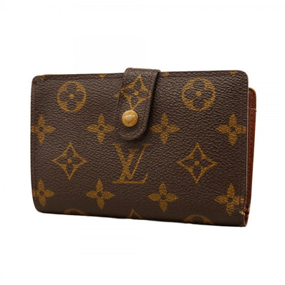 Louis Vuitton Monogram Porte Monnaie Bi-Fold Wallet M61663 Brown