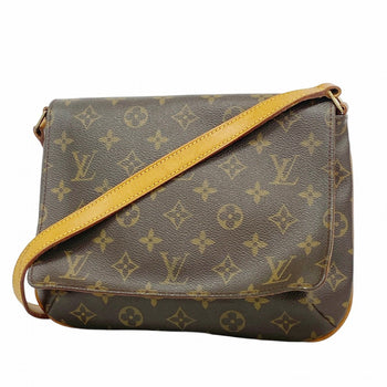 Louis Vuitton Monogram Musette Tango Short Strap Shoulder Bag M51257 Brown