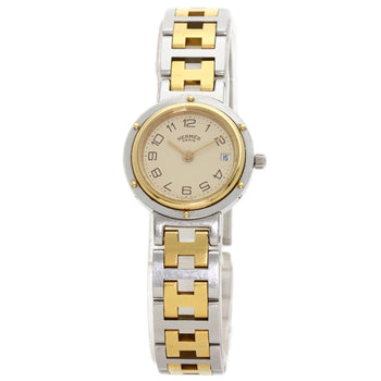 Hermes Clipper Old Belt Watch Stainless Steel Ssxgp