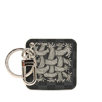 Louis Vuitton Damier Graphite Illustrielope Christopher Nemeth Keychain Key Ring Mp1621 Black Ivory