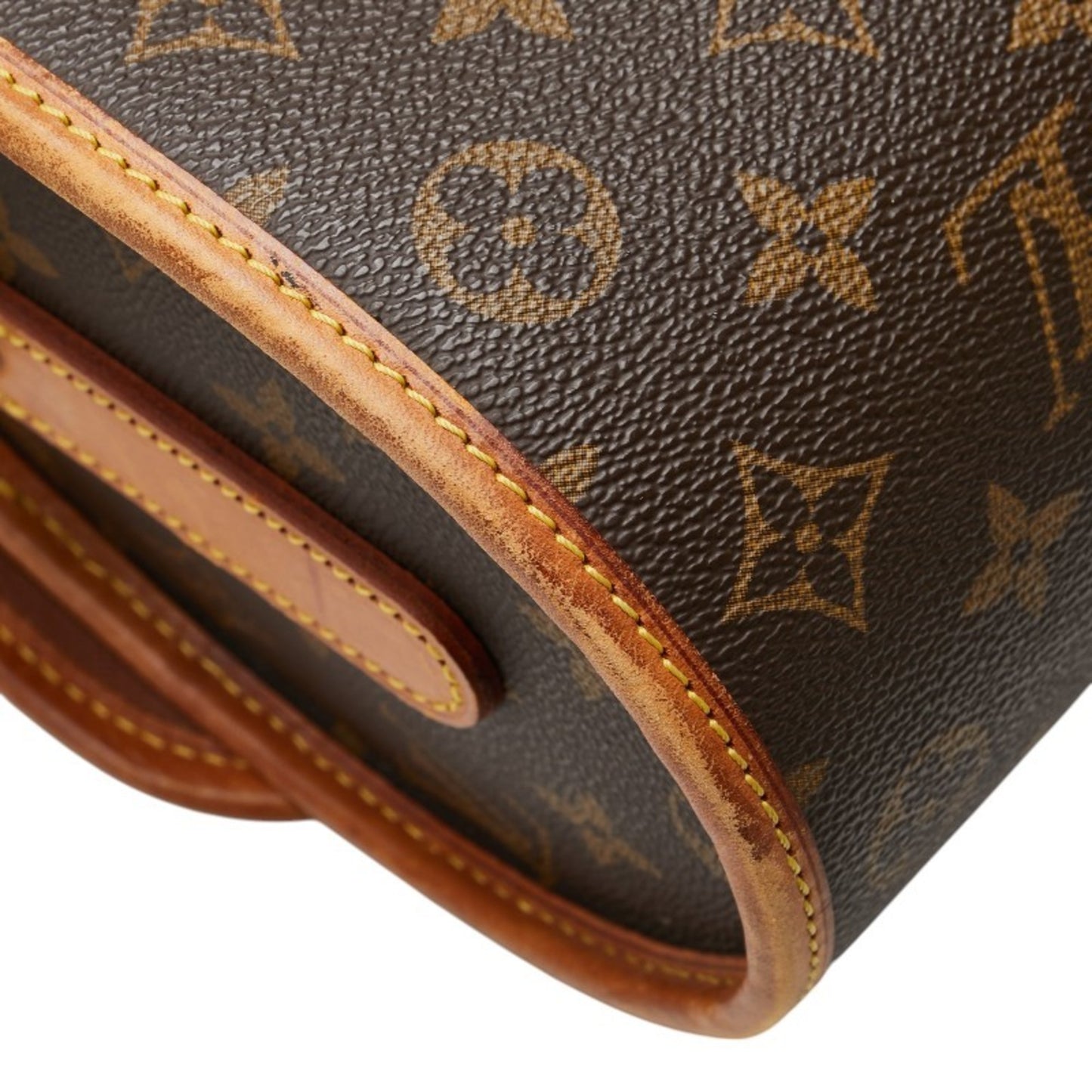Louis Vuitton Monogram Marne Shoulder Bag M51369 Brown Leather