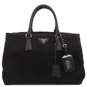 Prada Logo Handbag In Nylon