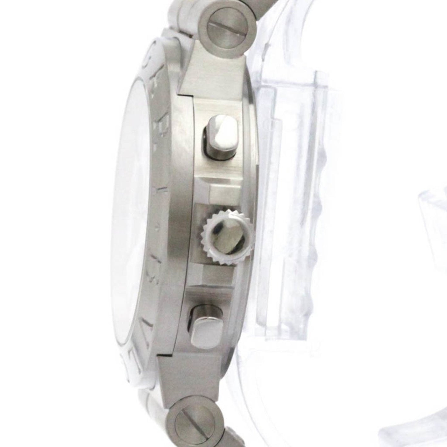 Bvlgari Diagono Sport Chronograph Automatic Watch Ch35S Auto Polished