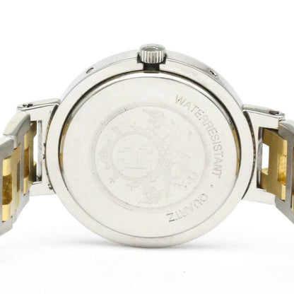 HERMES Clipper Gold Plated Steel Quartz