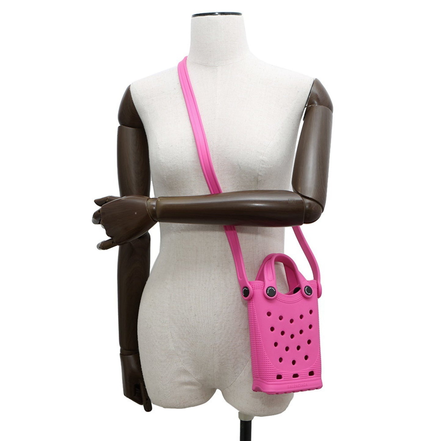 Balenciaga Shoulder Bag Crocs Collaboration Phone Holder Rubber 702264 Balenciaga 2Way