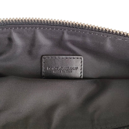 Dolce & Gabbana Super Pig Dg Love Print Handpouch Clutch Bag In Red