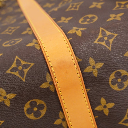 Louis Vuitton Monogram Keepall Bandouliere 60 Boston Bag M41412 Brown
